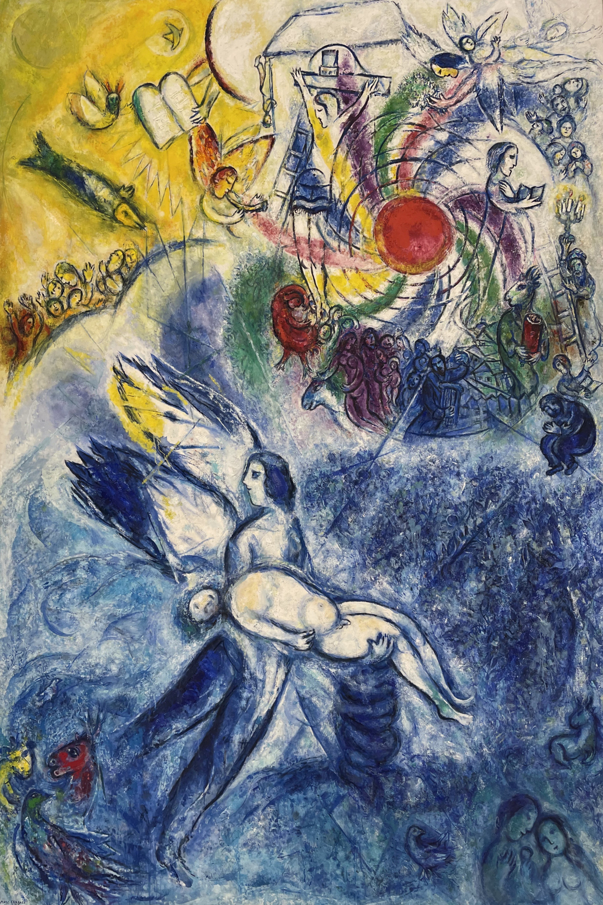 Marc Chagall The Creation of Man 1956-1958