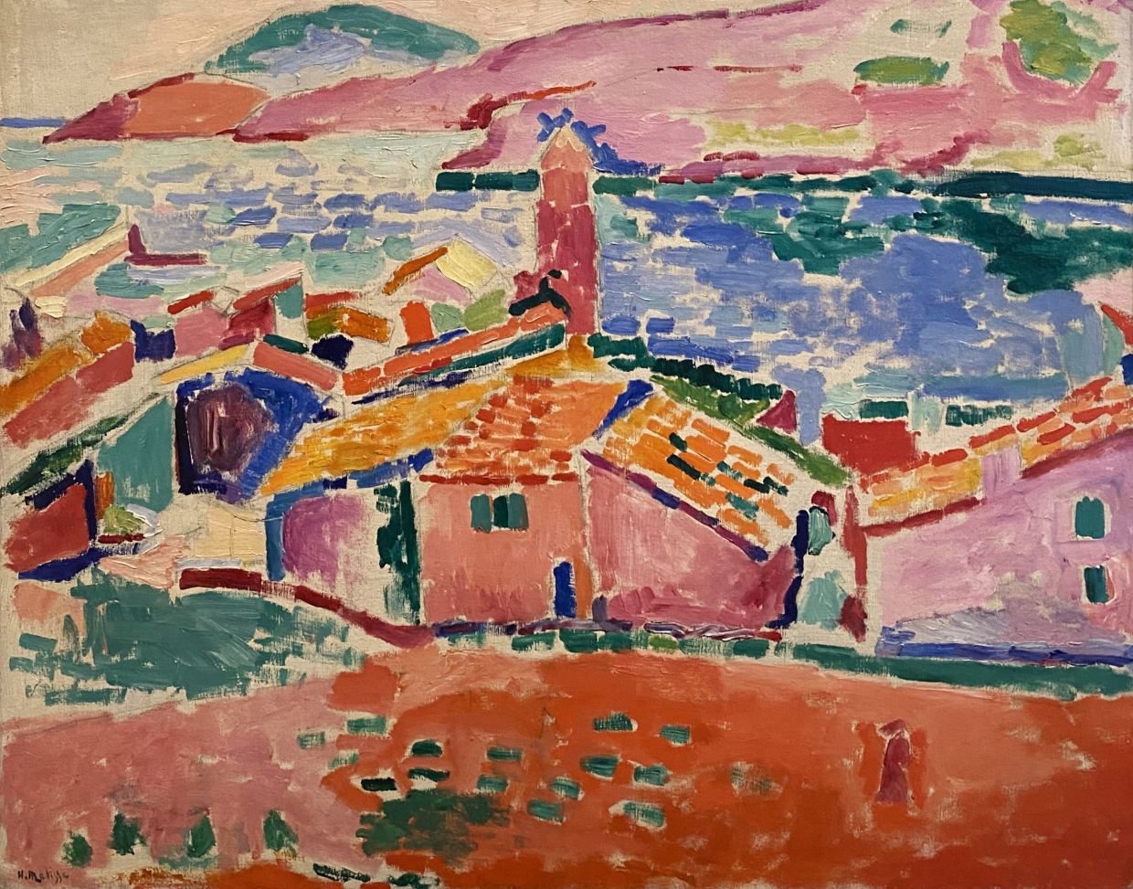 Henri Matisse. View of Collioure.Ca. 1905. Hermitage SPb. Photo Dan