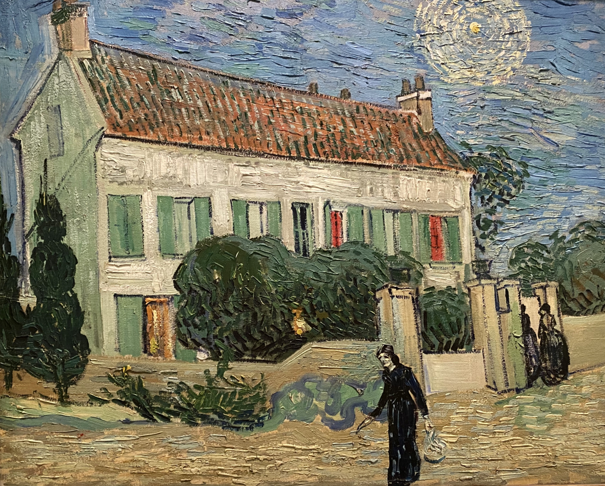 Vincent Van Gogh The White House at Night  June 1890