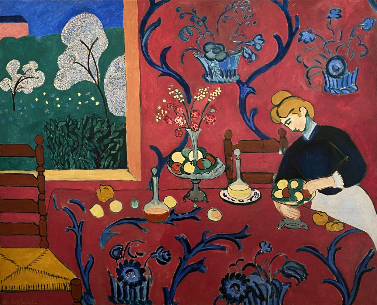 Henri Matisse. The Red Room (Harmony in Red). 1908. Hermitage SPb