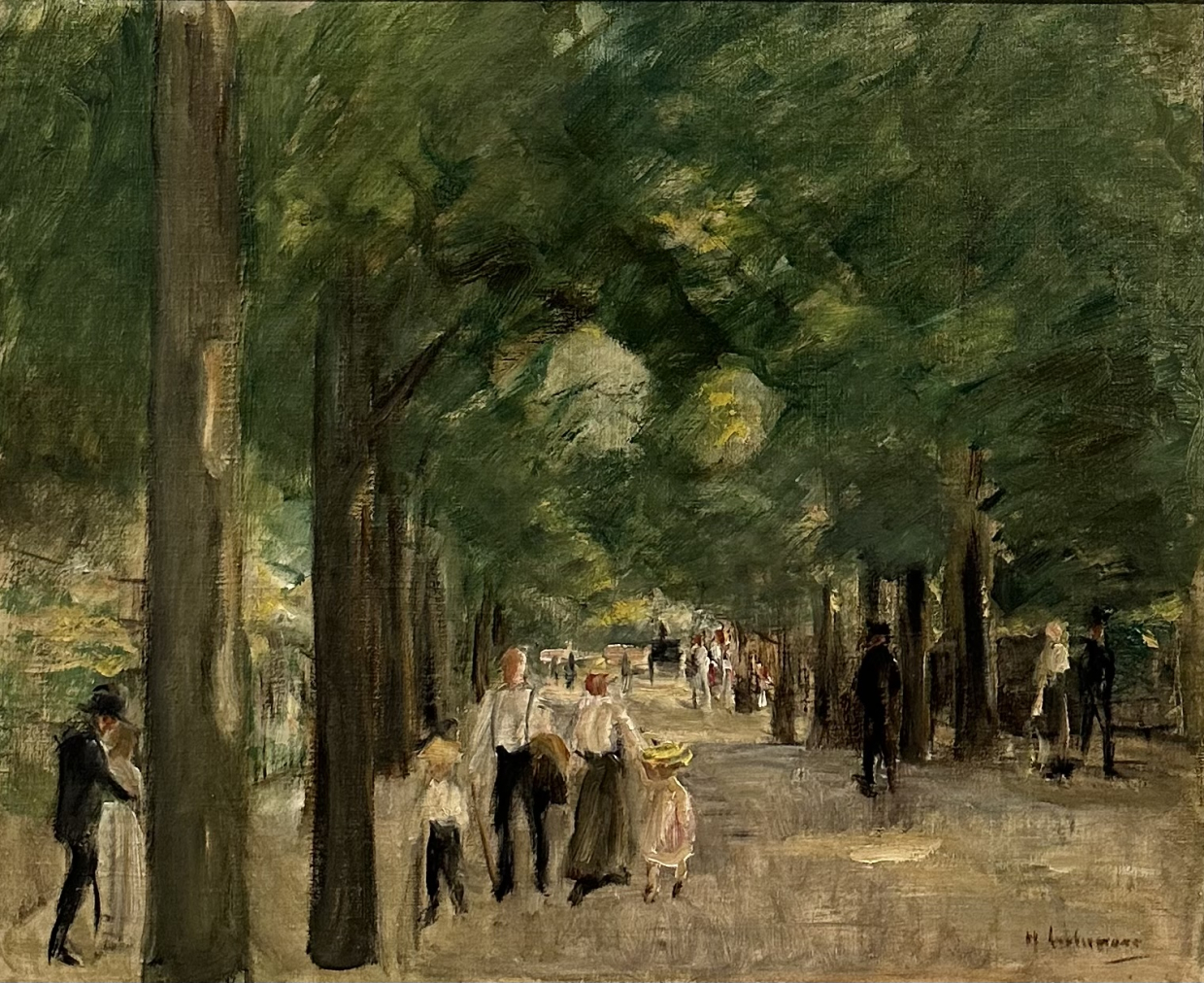 Max Libermann 1847-1935 Grosse Sebastian in Wannsee 1922-1923