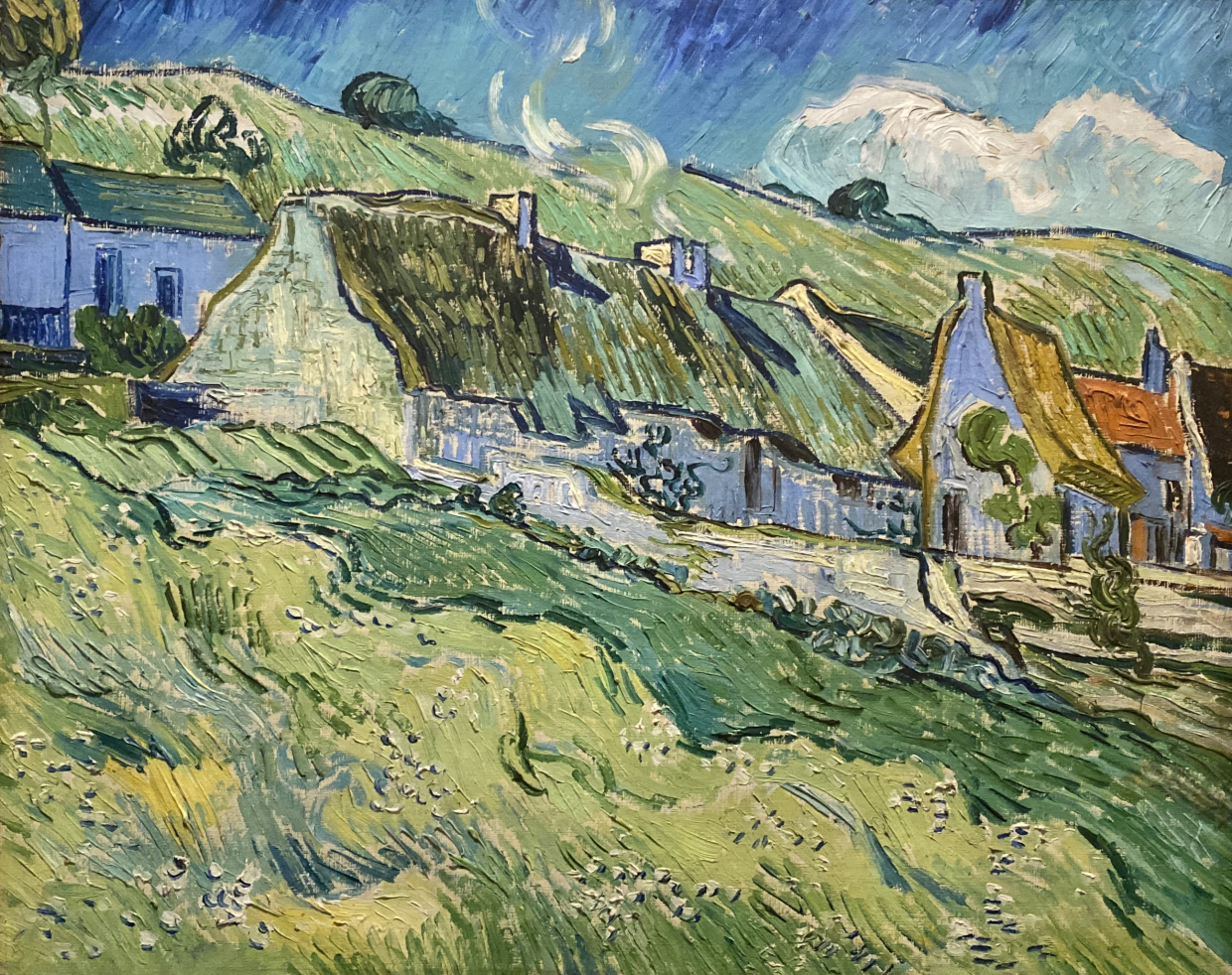 Vincent Van Gogh 1853-1890 Thatched Cottages