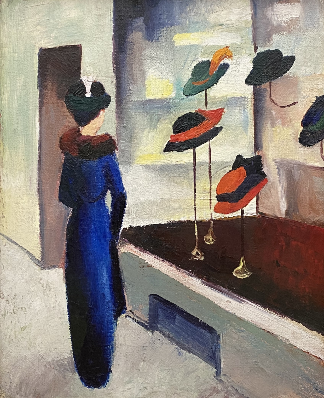 August Macke. Milliner’s shop. 1913. Lenbachhaus. Munich
