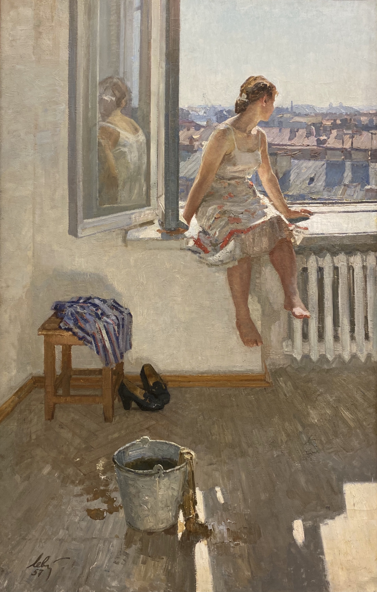 Anatoly Levitin. Warm day. 1957.       Russian museum SPb