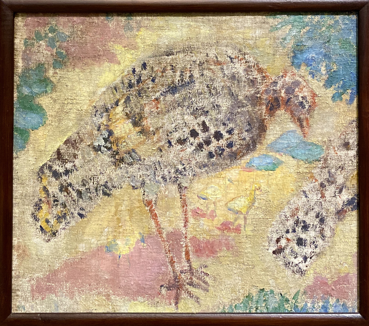 Mikhail Larionov. Turkey Hen. 1905. Russian museum SPb