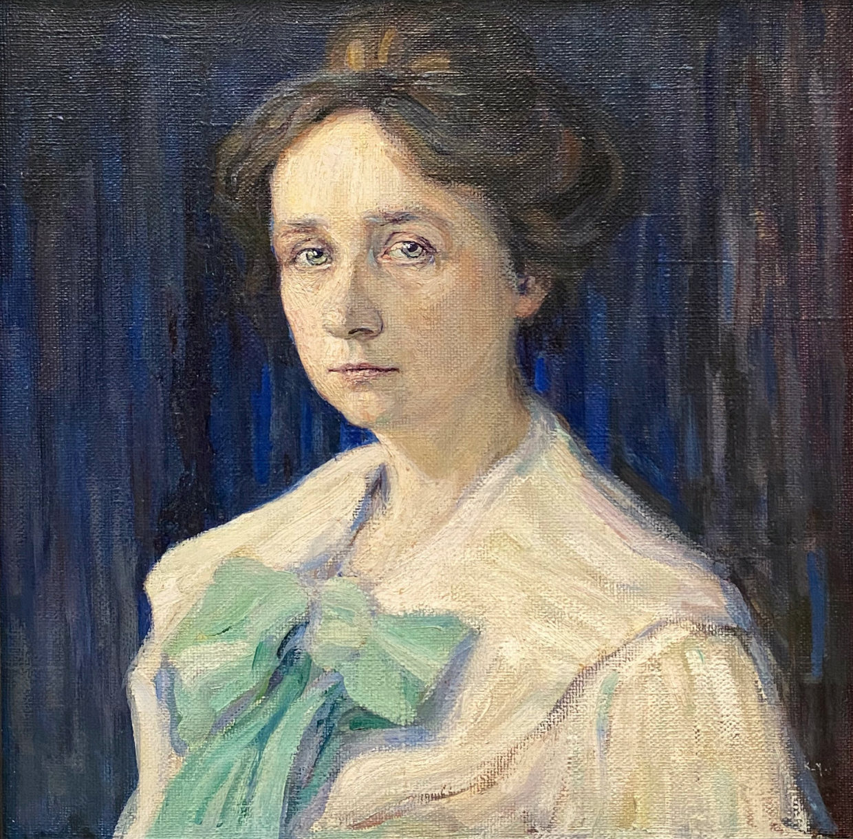 Wassily Kandinsky. Portrait of Gabrielle Munter, 1905. Lenbachhaus, Munich