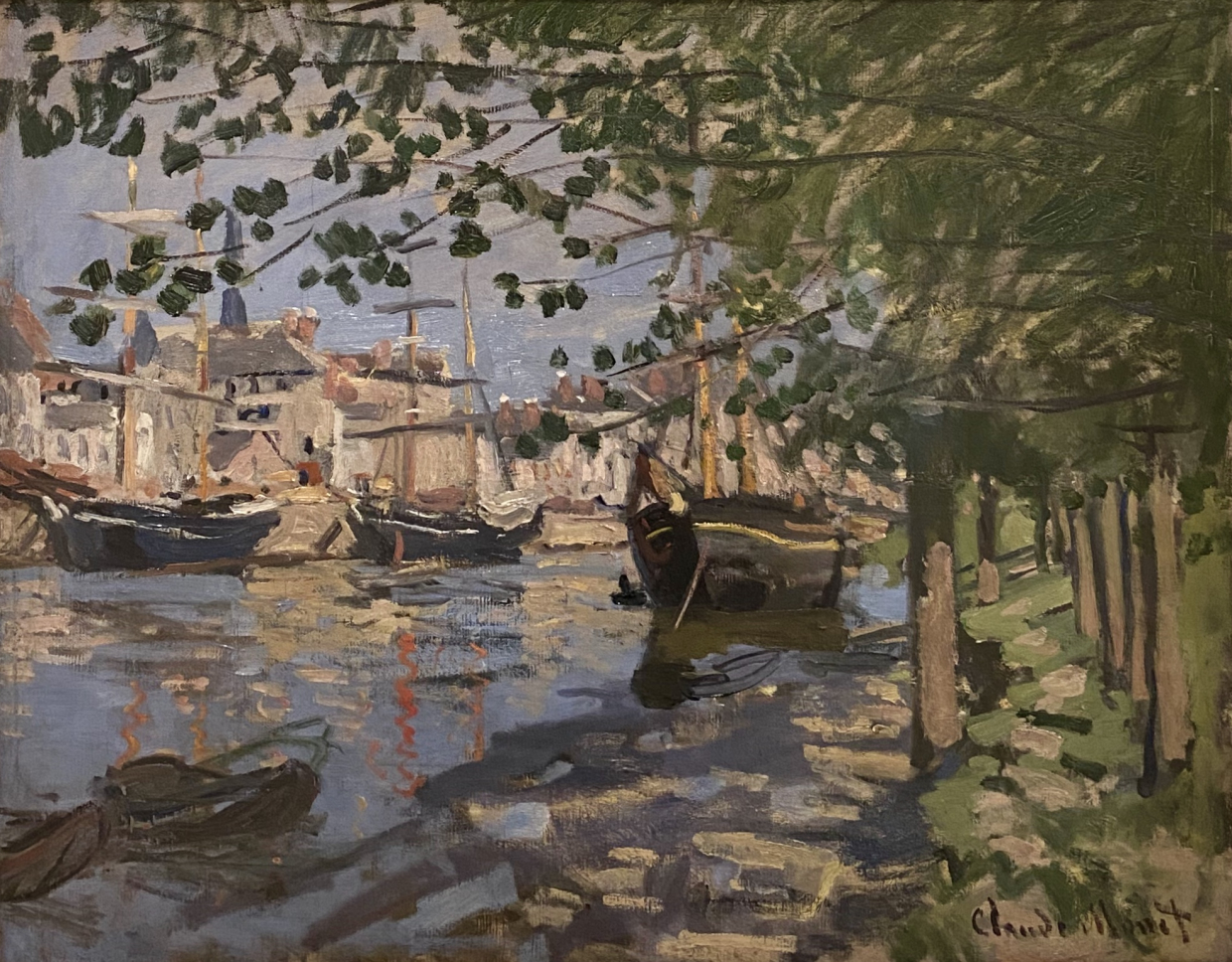 Claude Monet. The Siene at Rouen. 1872. Hermitage SPb