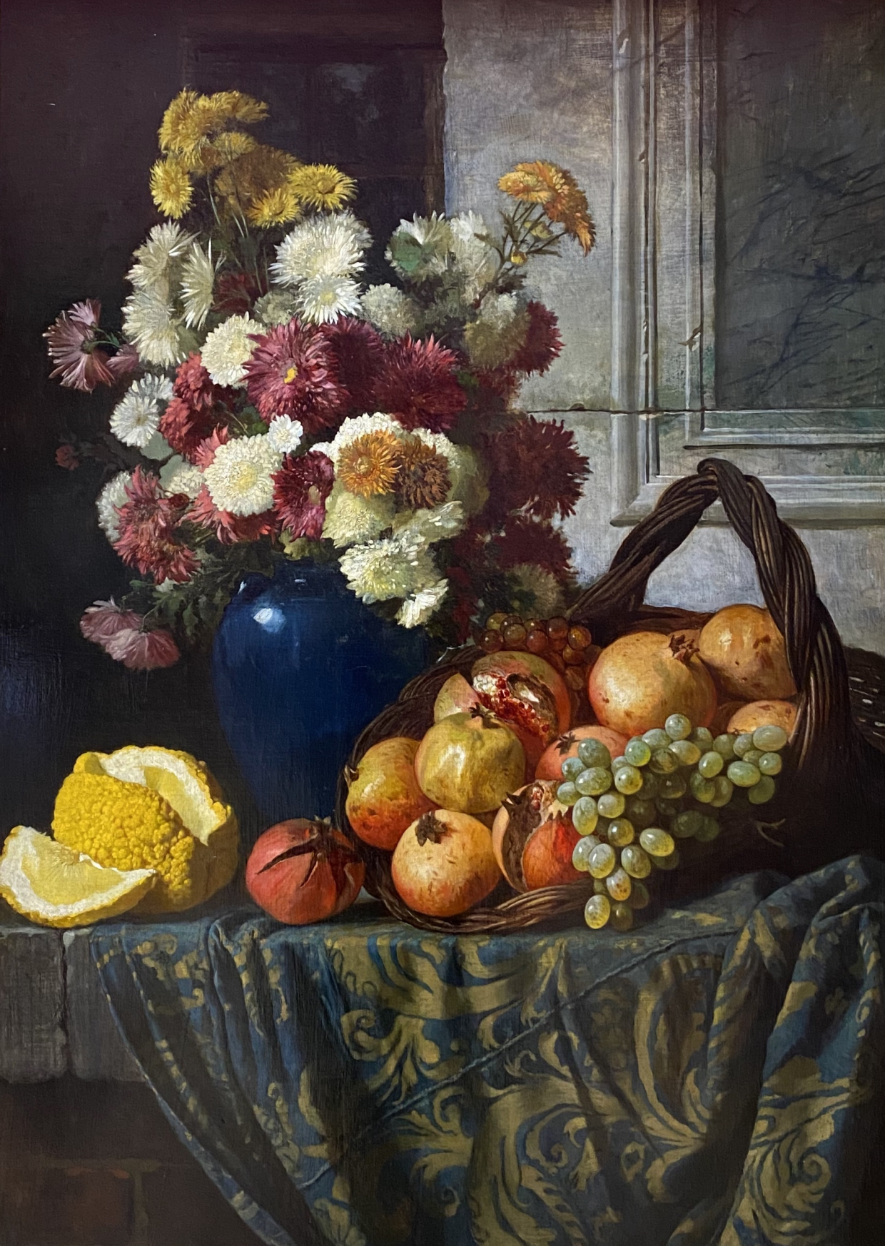 Vladimir Sverchkov. 1821-1888. Flowers and fruits. 1885. STG. Moscow. Photo: Dan