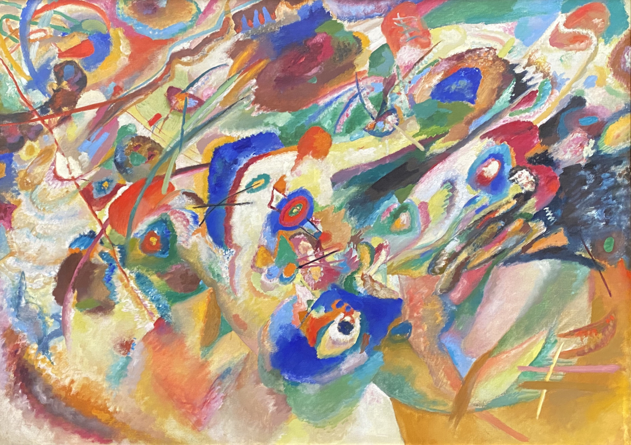 Wassily Kandinsky. Study for composition VII, 1913. Lenbachhaus, Munich