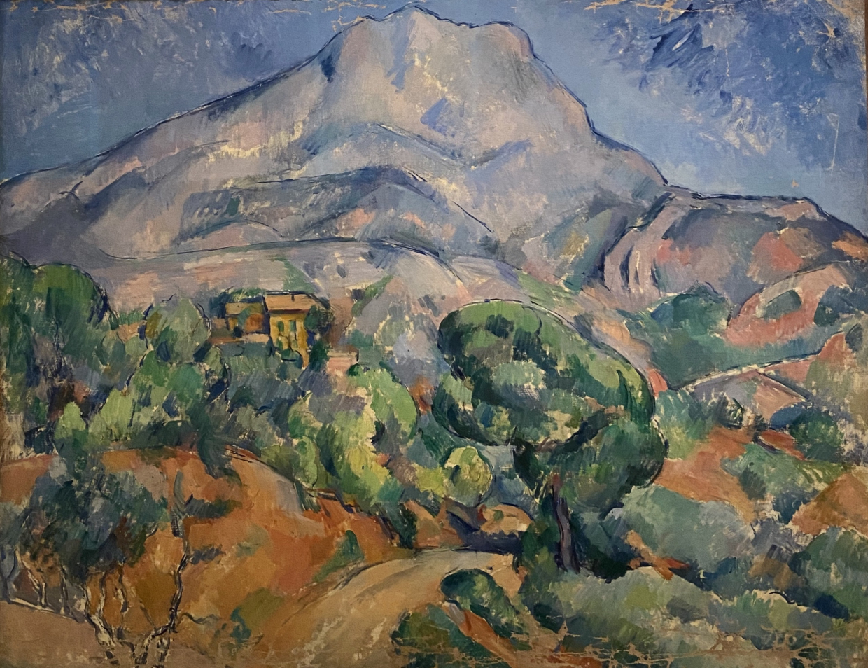 Paul Cézanne. Mount Saint-Victoire, 1896-1898. Hermitage SPb