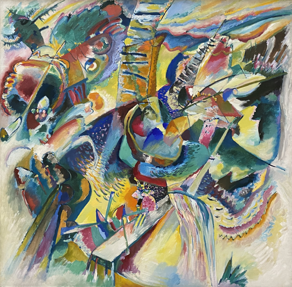 Wassily Kandinsky. Improvisation. Gorge, 1914. Lenbachhaus, Munich
