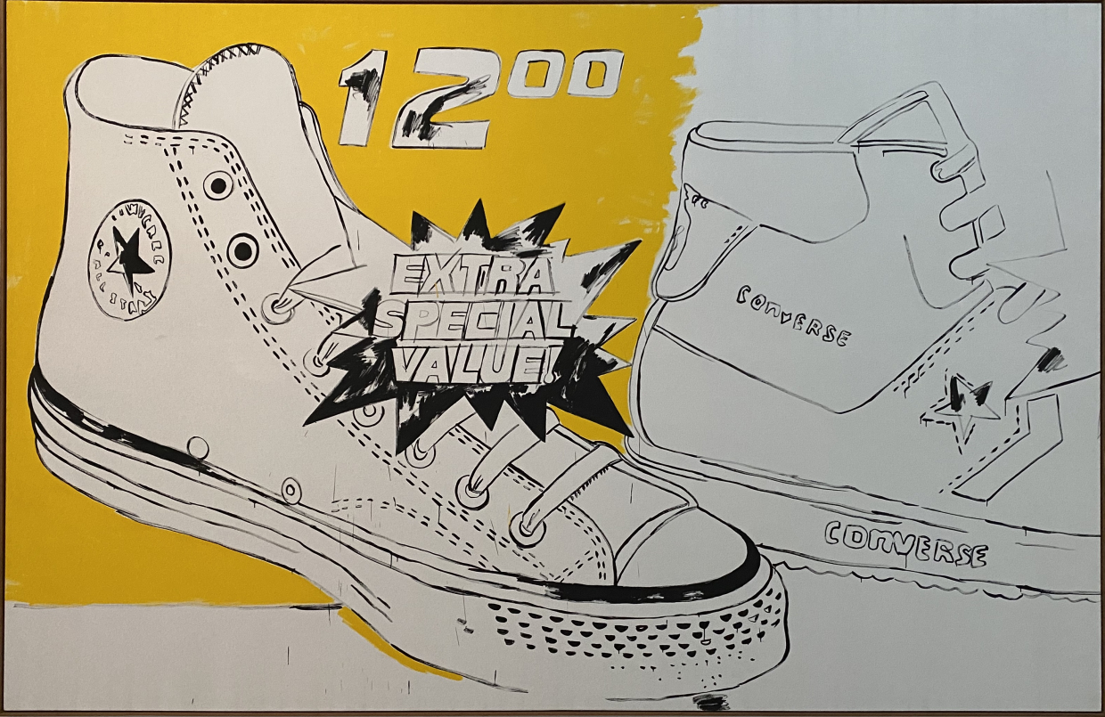 Andy Warhol. Aids/Jeep/Bicycle. 1985-86. Pinakothek der moderne. Munich.