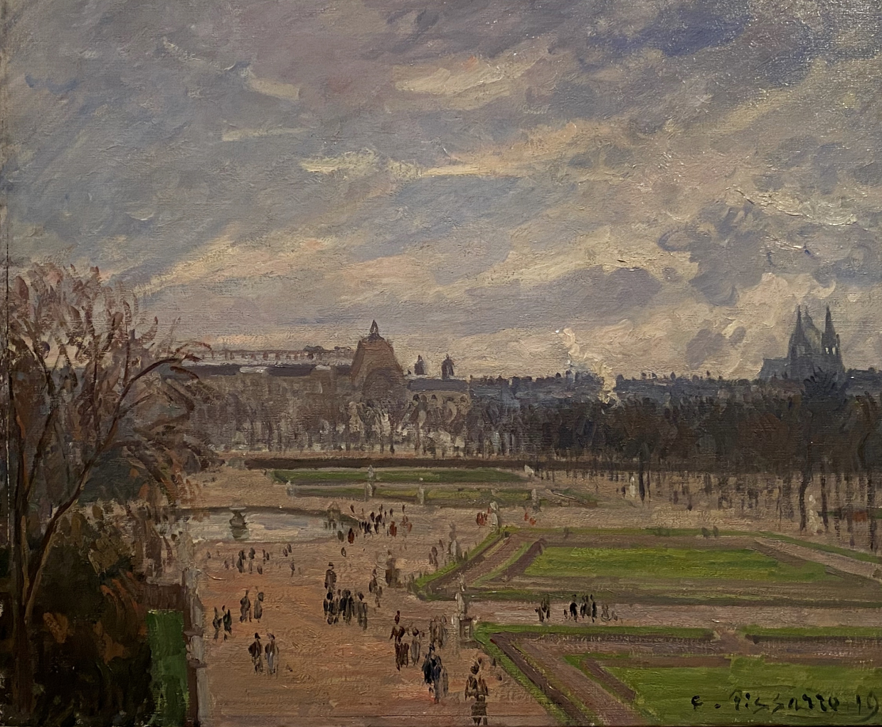Camille Pissarro. The Tuileries Garden, 1900. Hermitage. Photo Dan Daniel