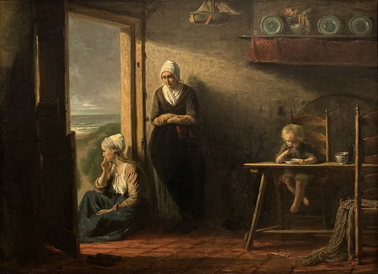 Jozef Israëls 1824-1911 After the Storm 1858