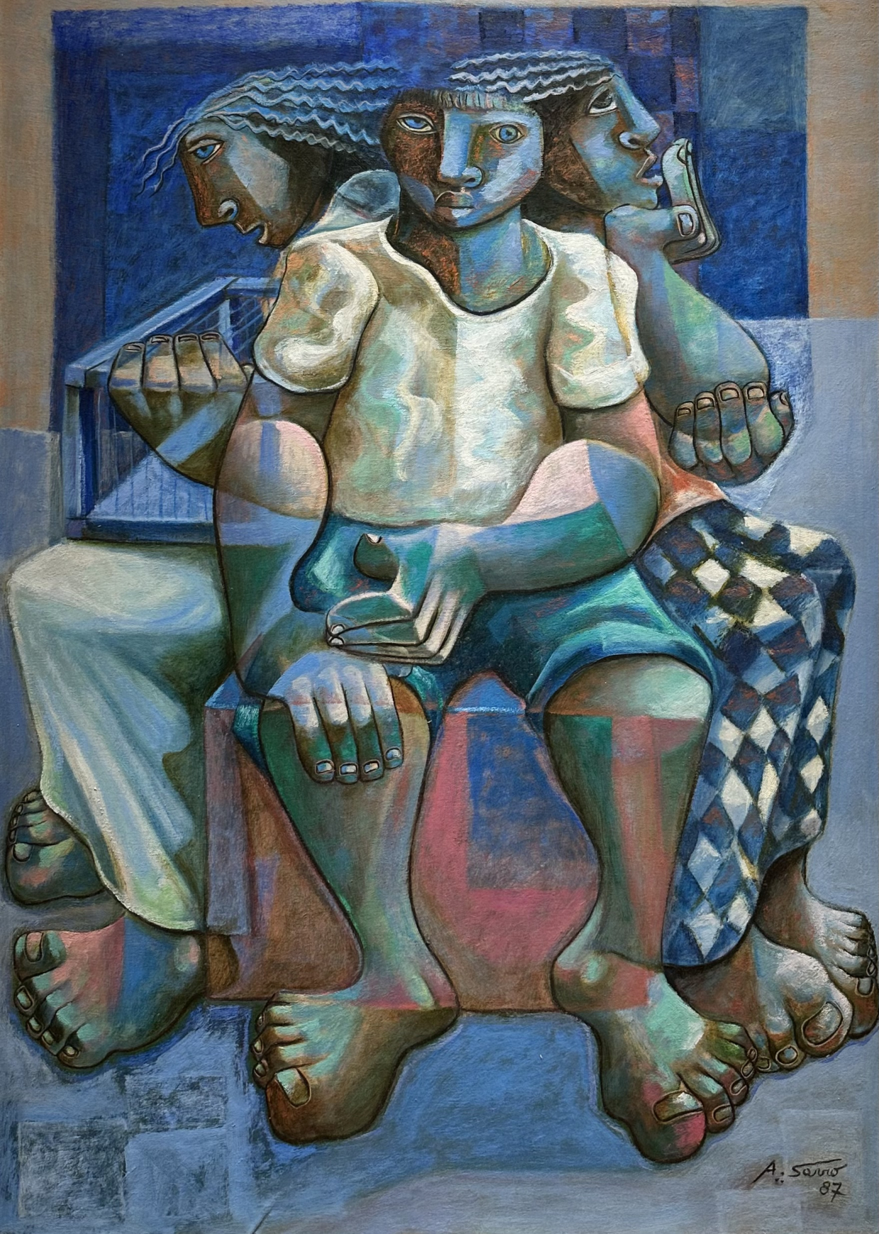 Adelio Sarra 1950 Station in time 1987