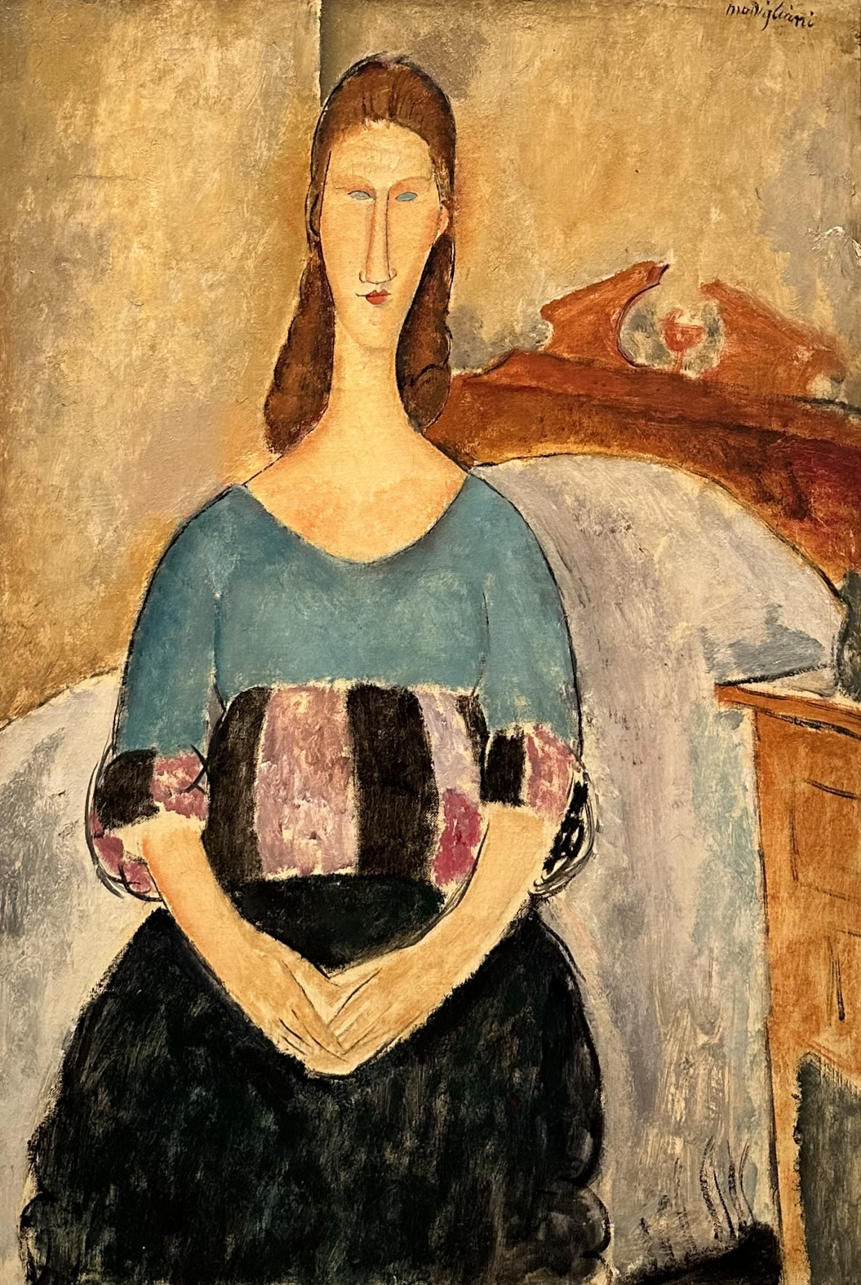Amedeo Modigliani 1884-1920  Jeanne Hébuterne 1918