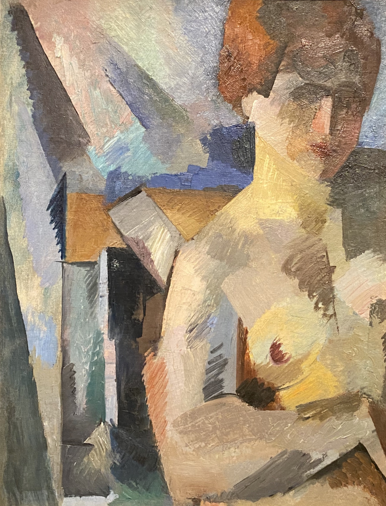 Robert Falk. A Nude. 1915-1916. Collection of Yuri Nosov, Moscow