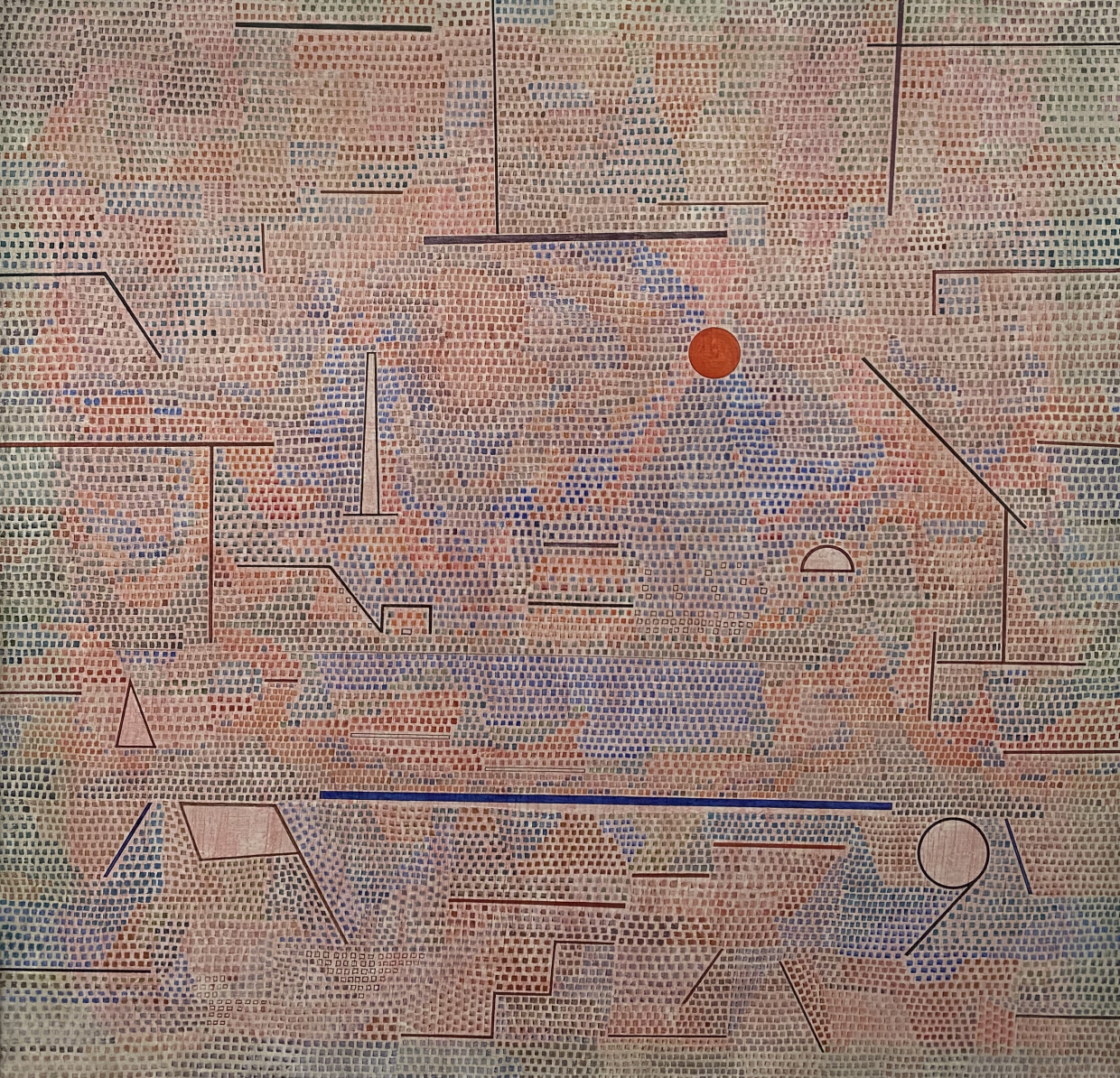 Paul Klee. The light and More Besides, 1931. Pinakothek der moderne. Munich.
