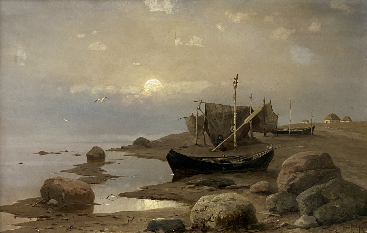 Yuli Klever. Seascape. 1890.   National art gallery of Armenia. Yerevan