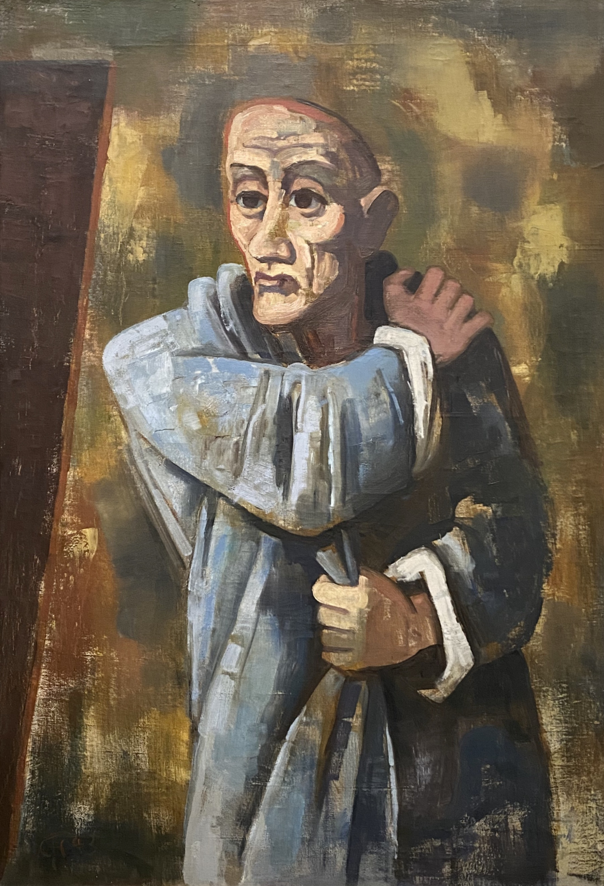 Karl Hofer. Man in front of mirror. 1943. Pinakothek der Moderne. Munich