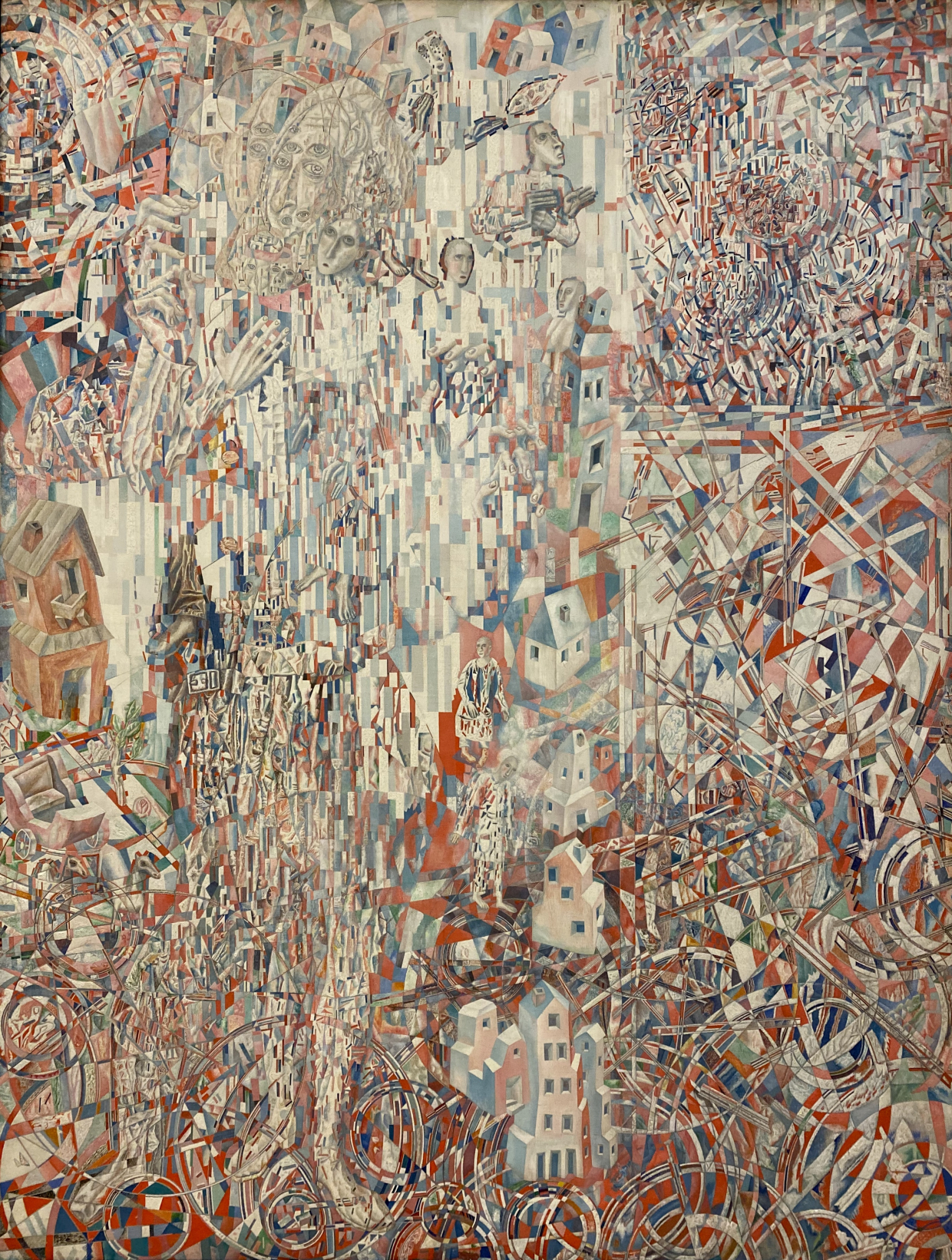 Pavel Filonov. Formula of the Petrograd Proletariat. 1920-21. Russian museum SPb