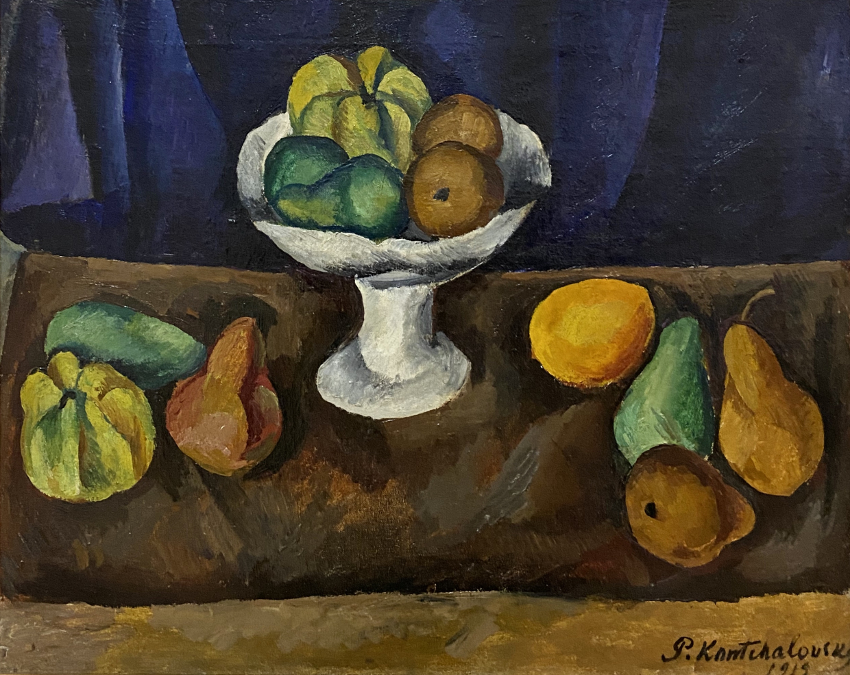 Pyotr Konchalovsky. Still life. Fruits. 1912. National art gallery of Armenia