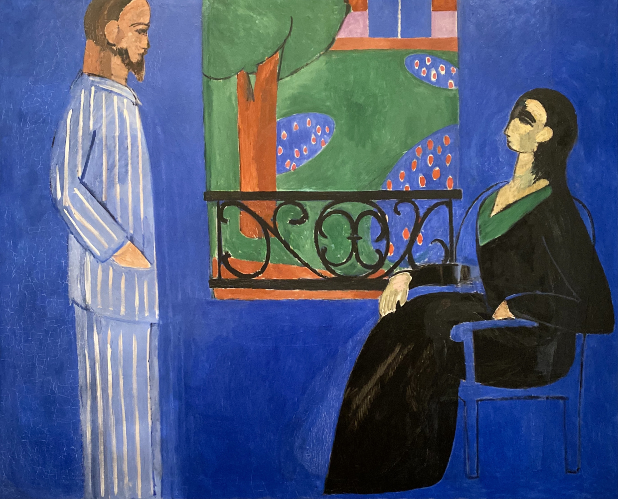 Henri Matisse. Conversation, 1909-1912. Hermitage SPb