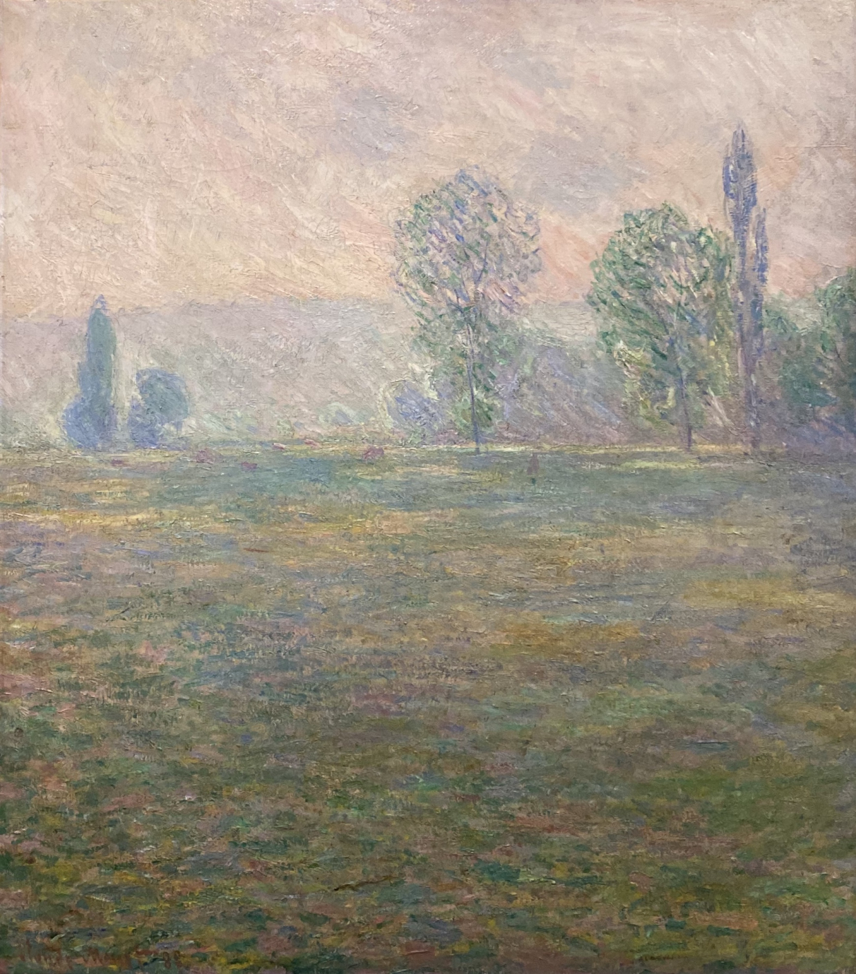 Claude Monet. Meadows at Giverny. 1888. Hermitage SPb. Photo Dan