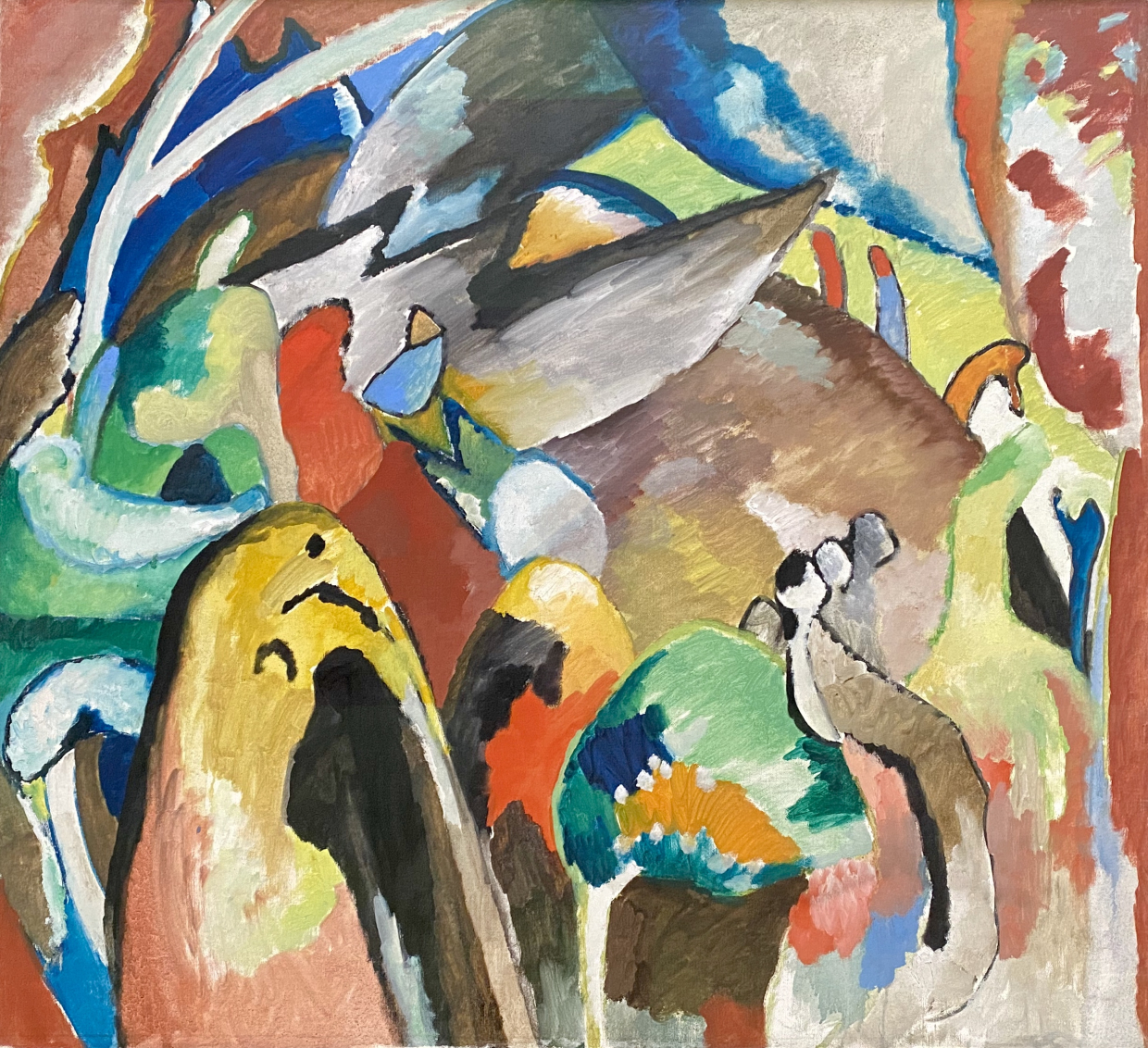 Wassily Kandinsky. Improvisation 19A. 1910. Lenbachhaus, Munich