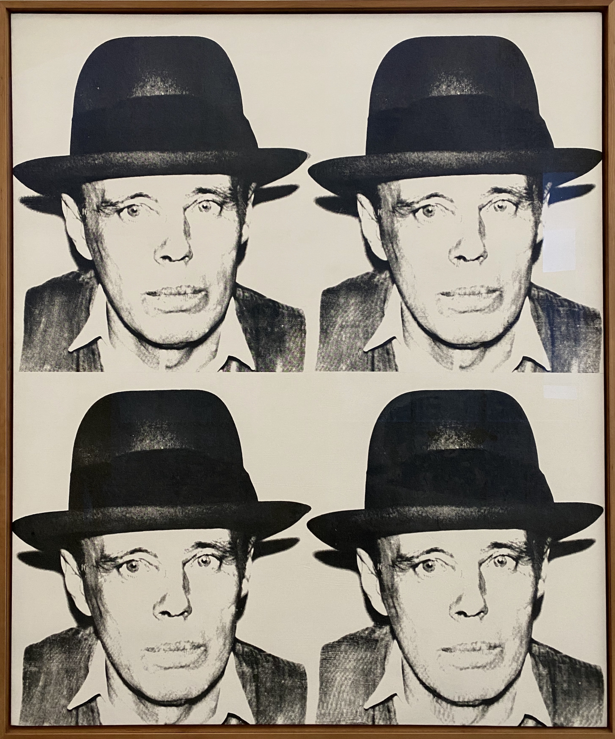 Andy Warhol. Josef Beuys . 1980. Pinakothek der moderne. Munich