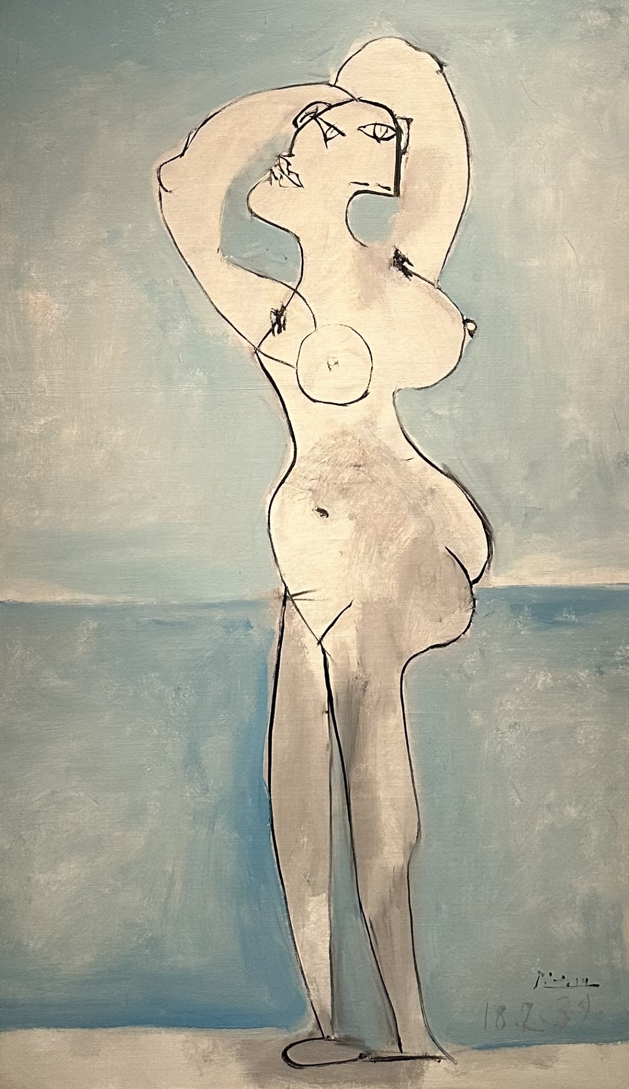 Pablo Picasso 1881-1973 Woman in Front of the Sea 1939