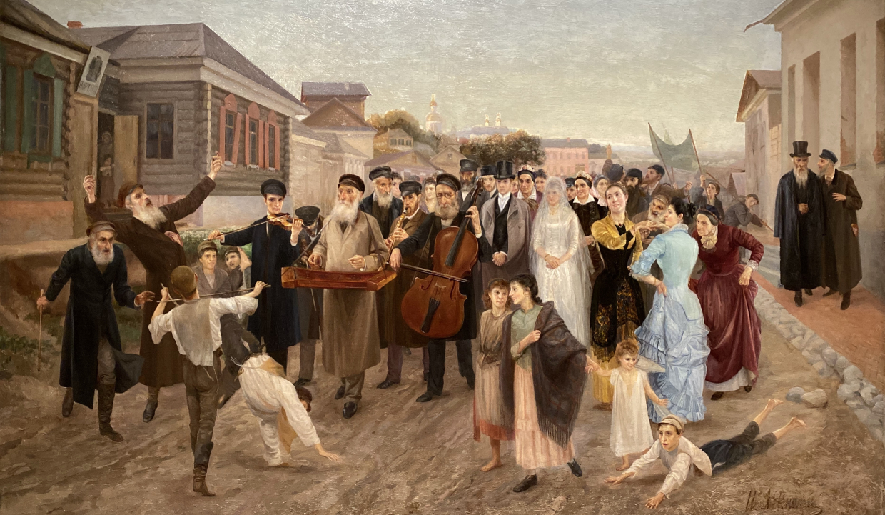Isaac Asknazy. Jewish Wedding. 1893. Russian museum SPb