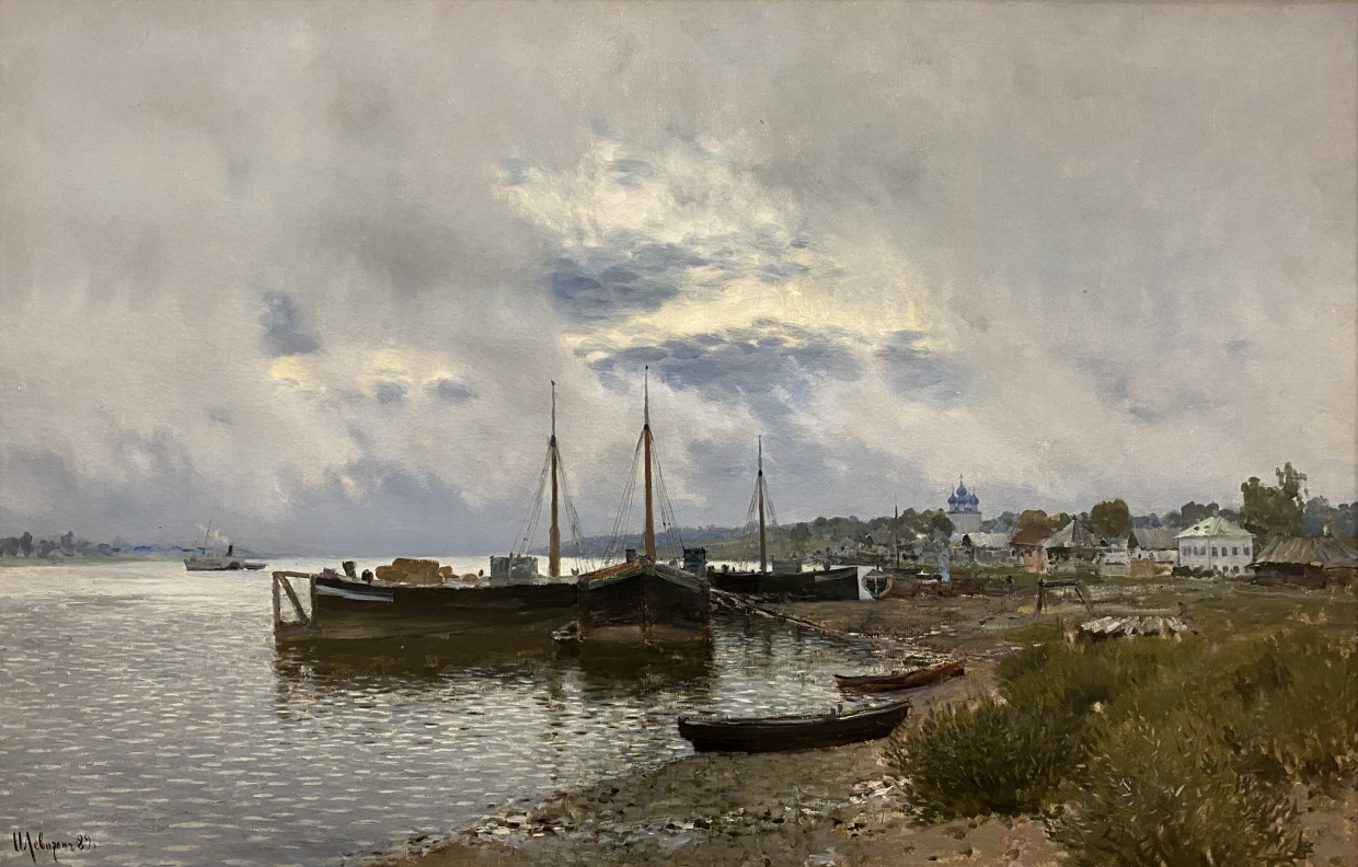 Isaac Levitan (1860-1900). After the rain. Ples. 1889. State Tretyakov Gallery.