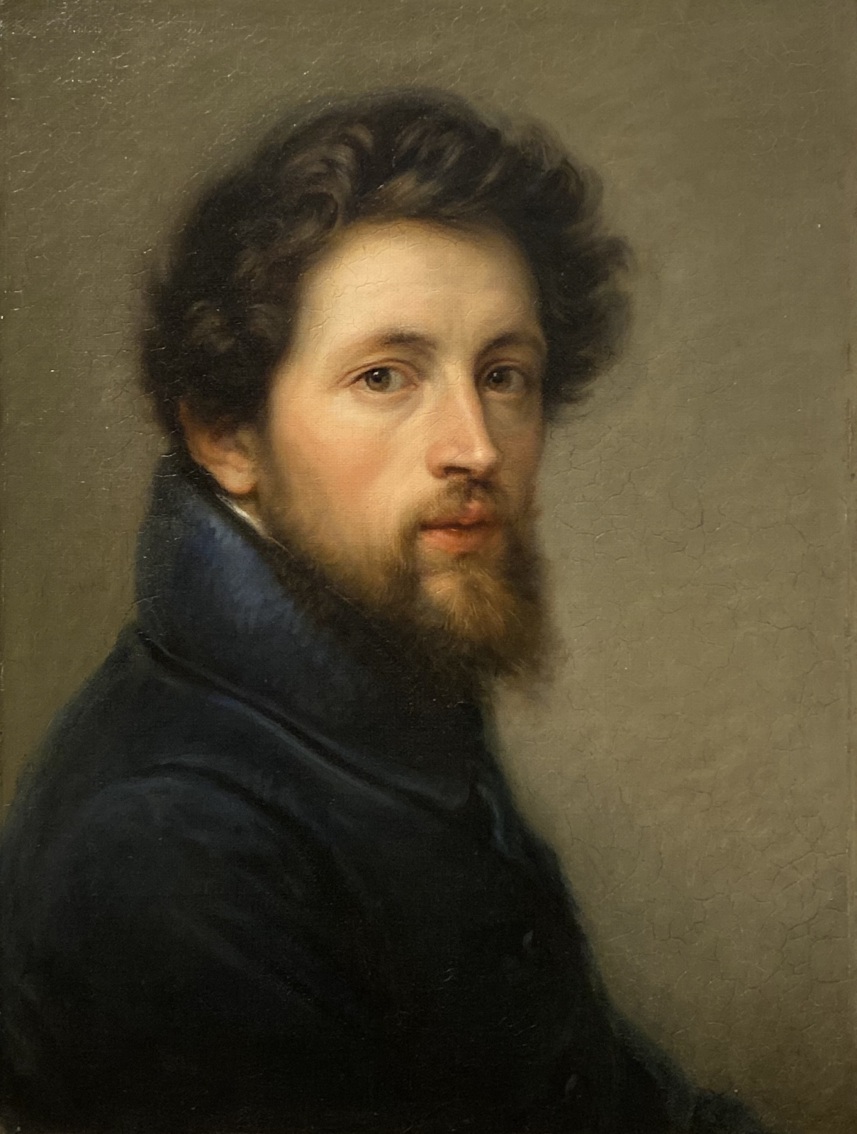 Picco (Giovanni Carnovali) Self-portrait. 1836-1838. Accademia Carrara. Bergamo.