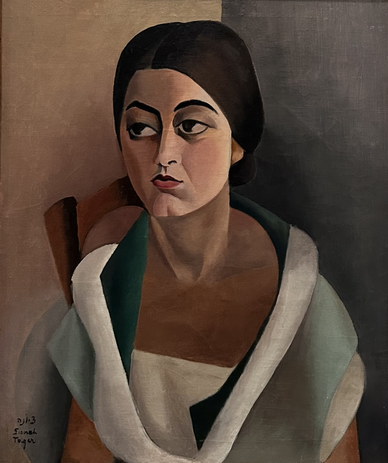 Sionah Tagger 1900-1988 Portrait of Young Woman 1924
