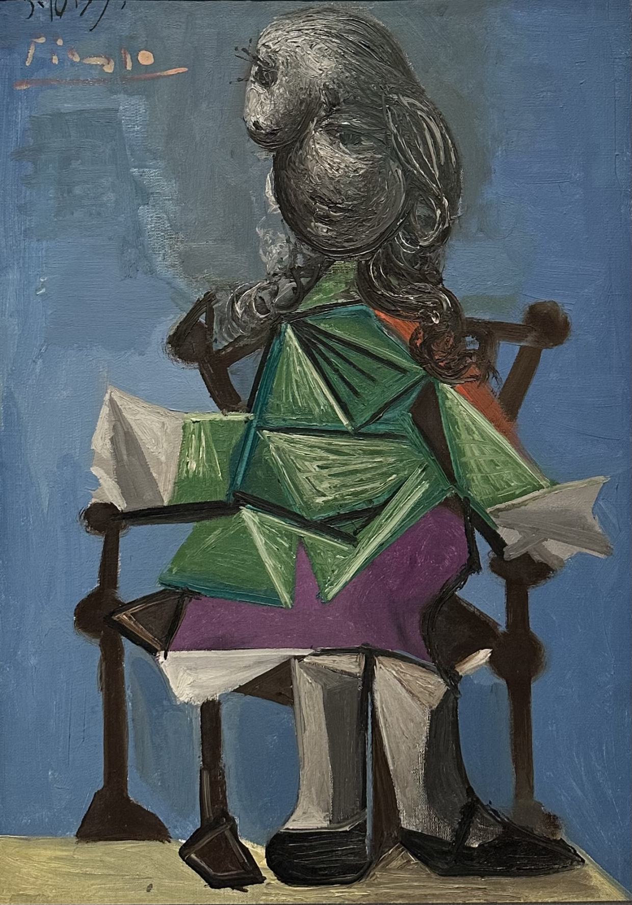 Pablo Picasso 1881-1973 Child in a Chair (Maïa) 1939