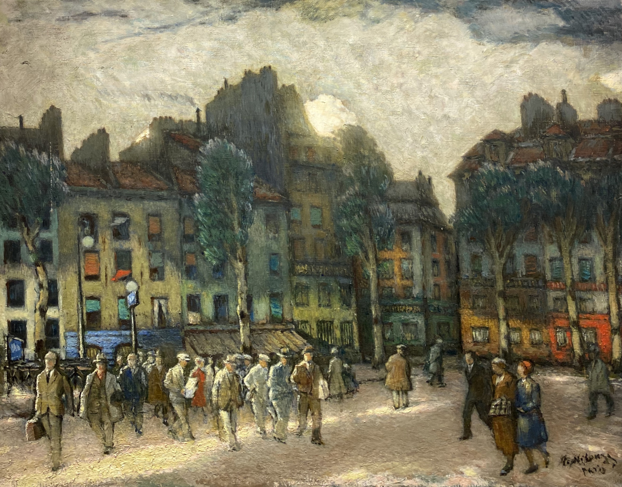 Nilus Peter. Subway exit. Voronezh Regional Museum named after I.N. Kramskoy.