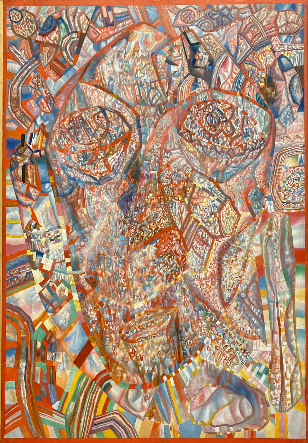 Pavel Filonov. Live head. 1926. Russian museum SPb