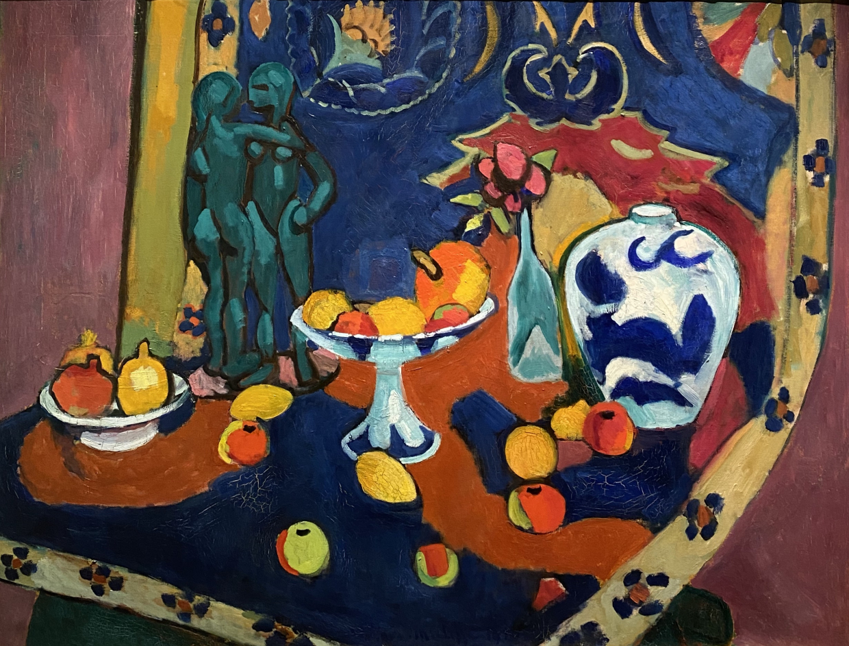 Henri Matisse. Fruit and bronze. 1910.   Pushkin State Museum of Fine Arts. Moscow