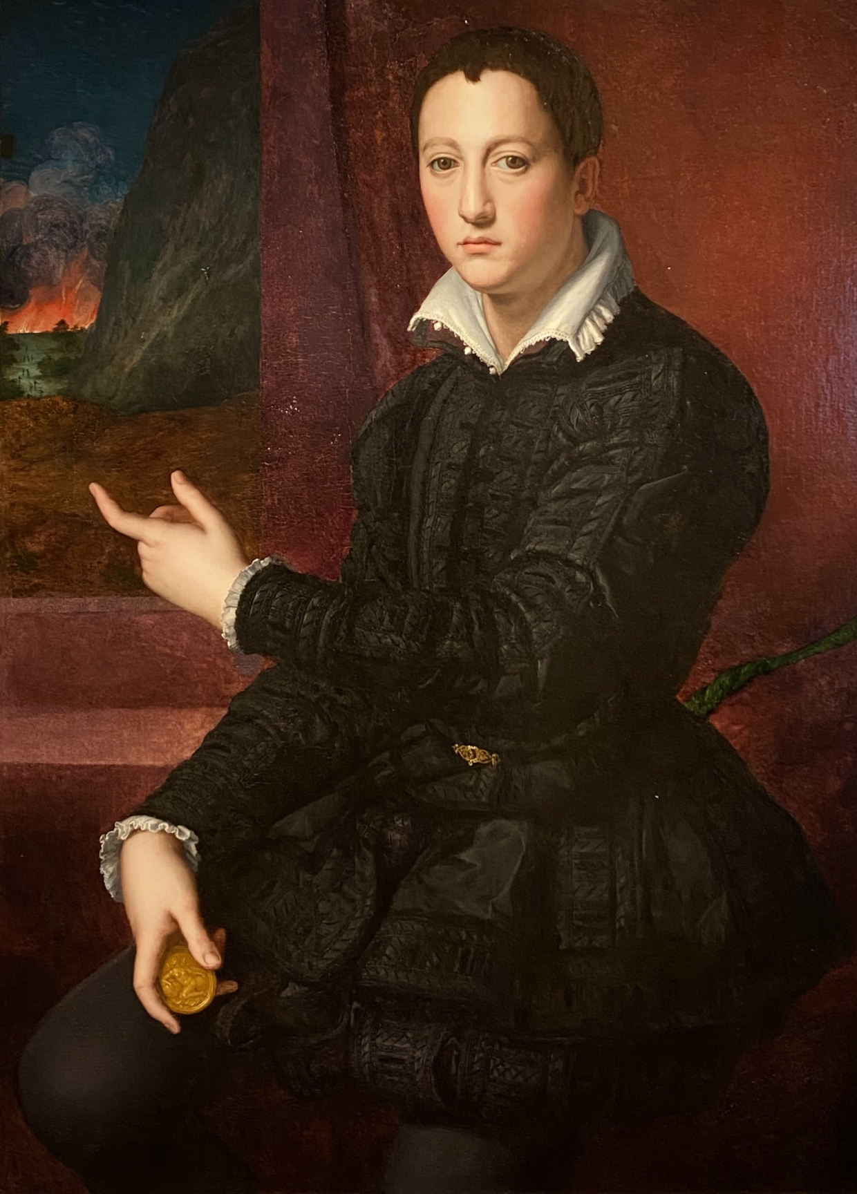 Angelo Bronzino. Portrait of Cosimo I de’ Medici. 1537. Hermitage SPb