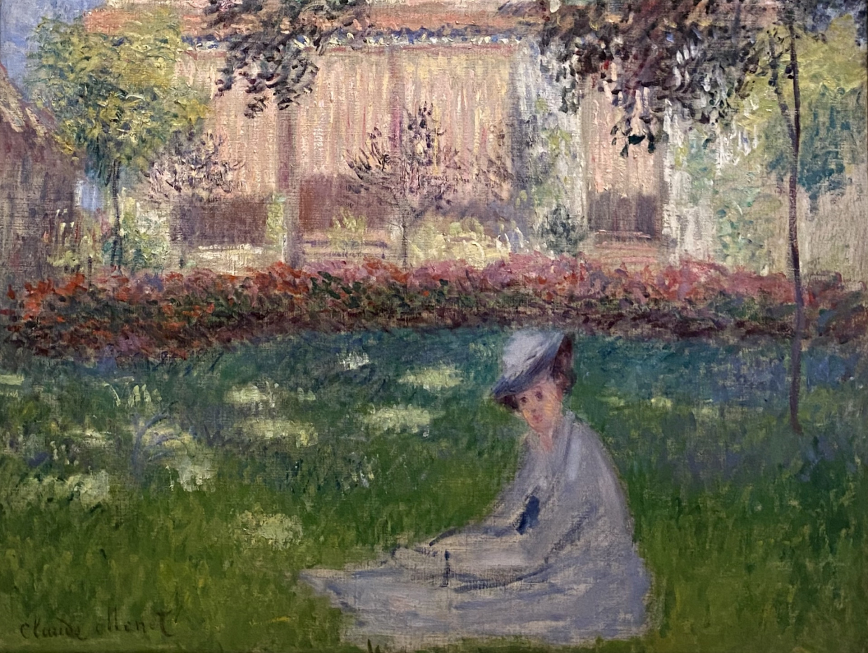Claude Monet.  Woman in a Garden. 1876. Hermitage SPb