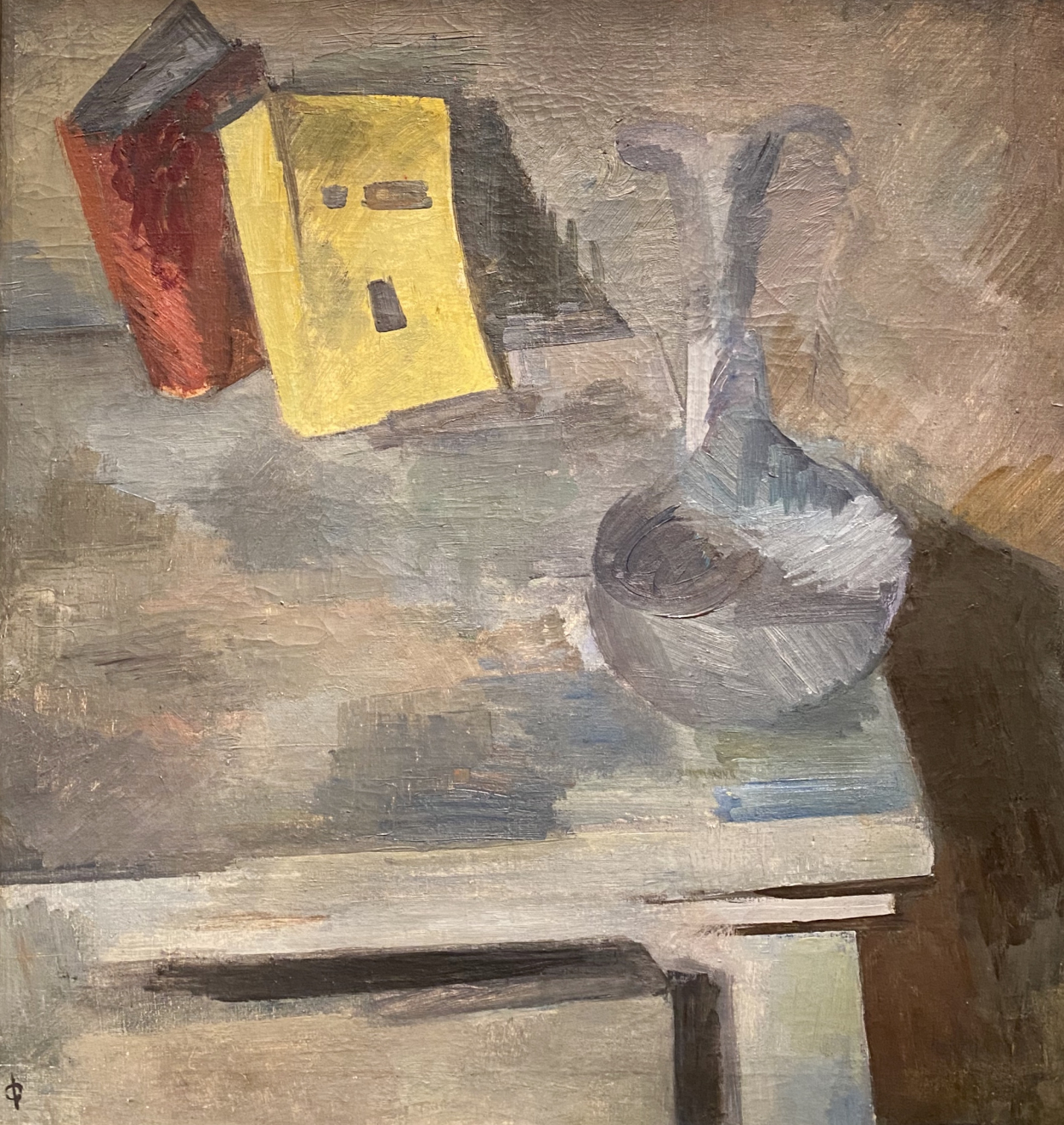 Robert Falk. Still life with a decanter. 1920. Museum of Local Lore and Art, Tula.