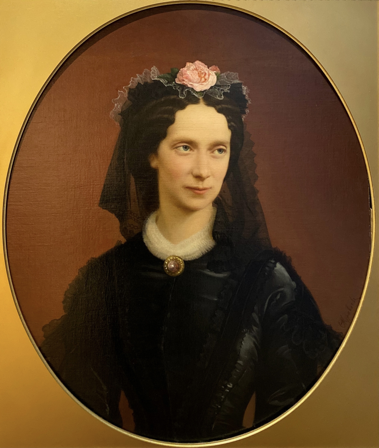Firs Zhuravlev. Portrait of Empress Maria Alexandrovna. 1864-1865. Russian Museum