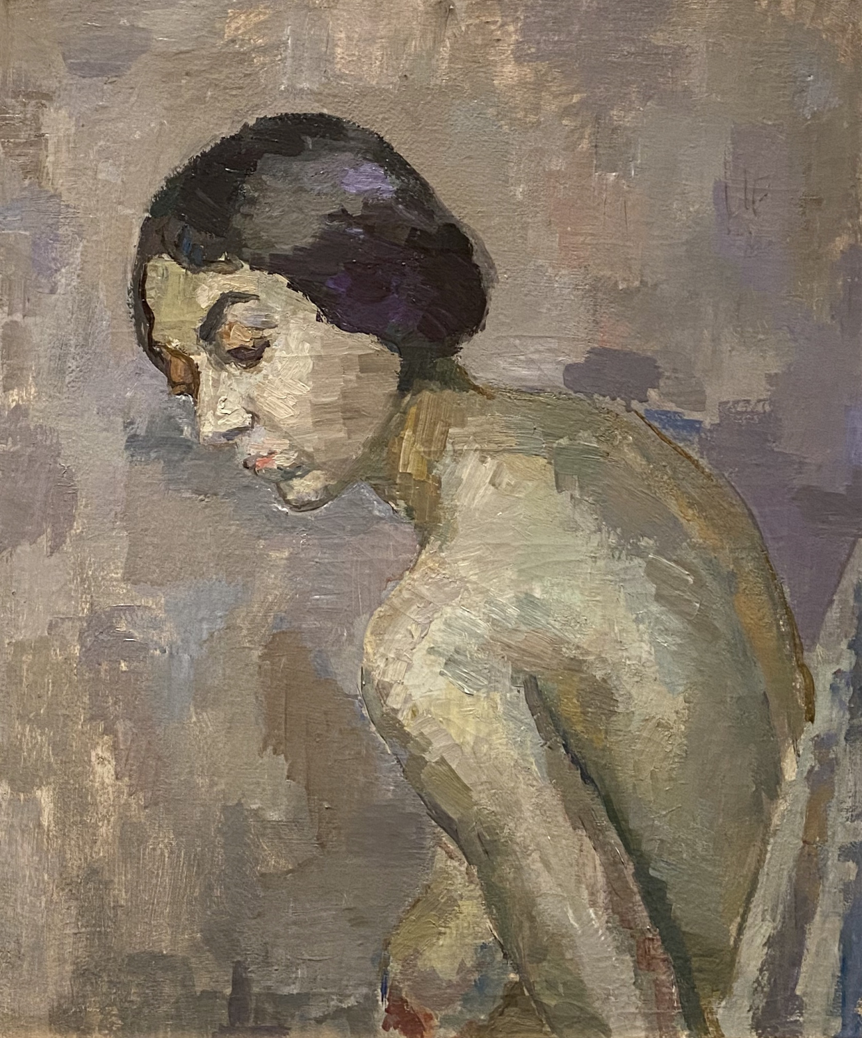 Robert Falk. A NUDE (GABRIELLE). 1931. Collection of Vladimir Nekrasov, Moscow.