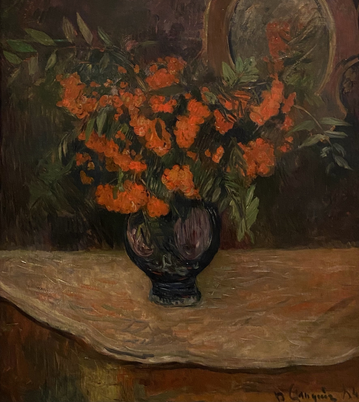 Paul Gauguin. Rowan Bouquet, 1884. Hermitage SPb