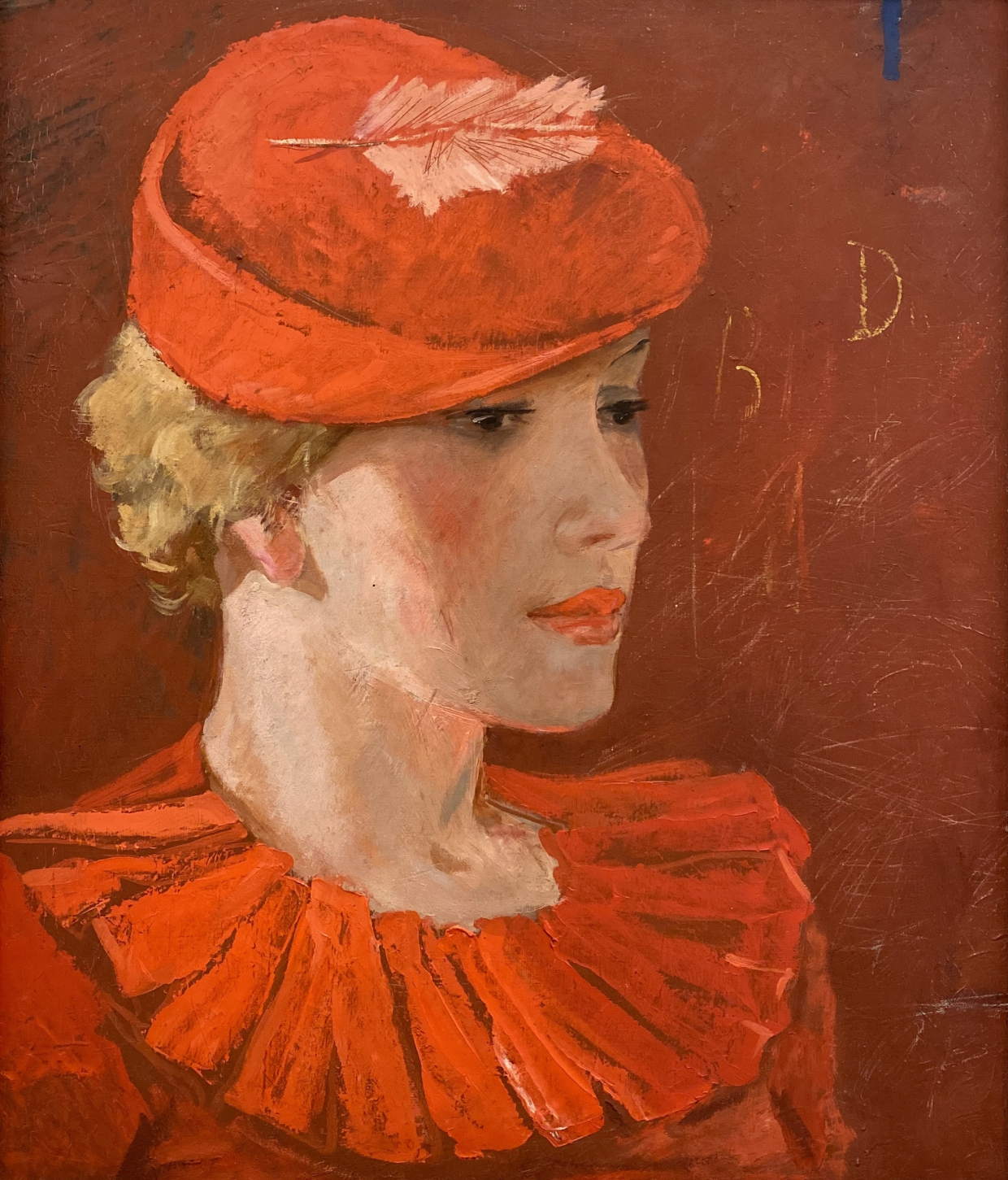 Alexander Deineka. Parisian Woman. 1935. Russian museum SPb. Photo Dan Daniel