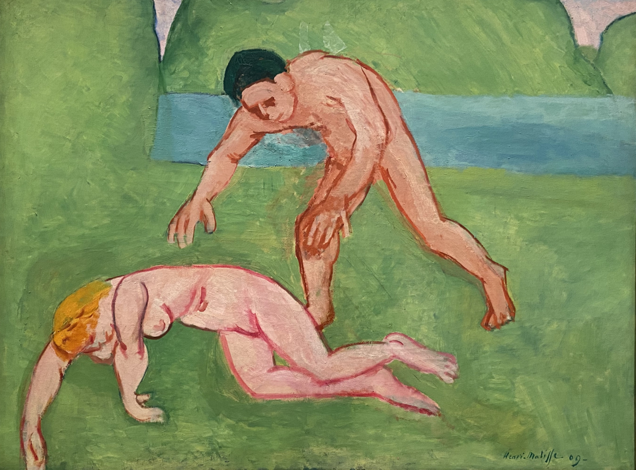 Henri Matisse. Nimph and Satyr. 1908-1909. Hermitage SPb
