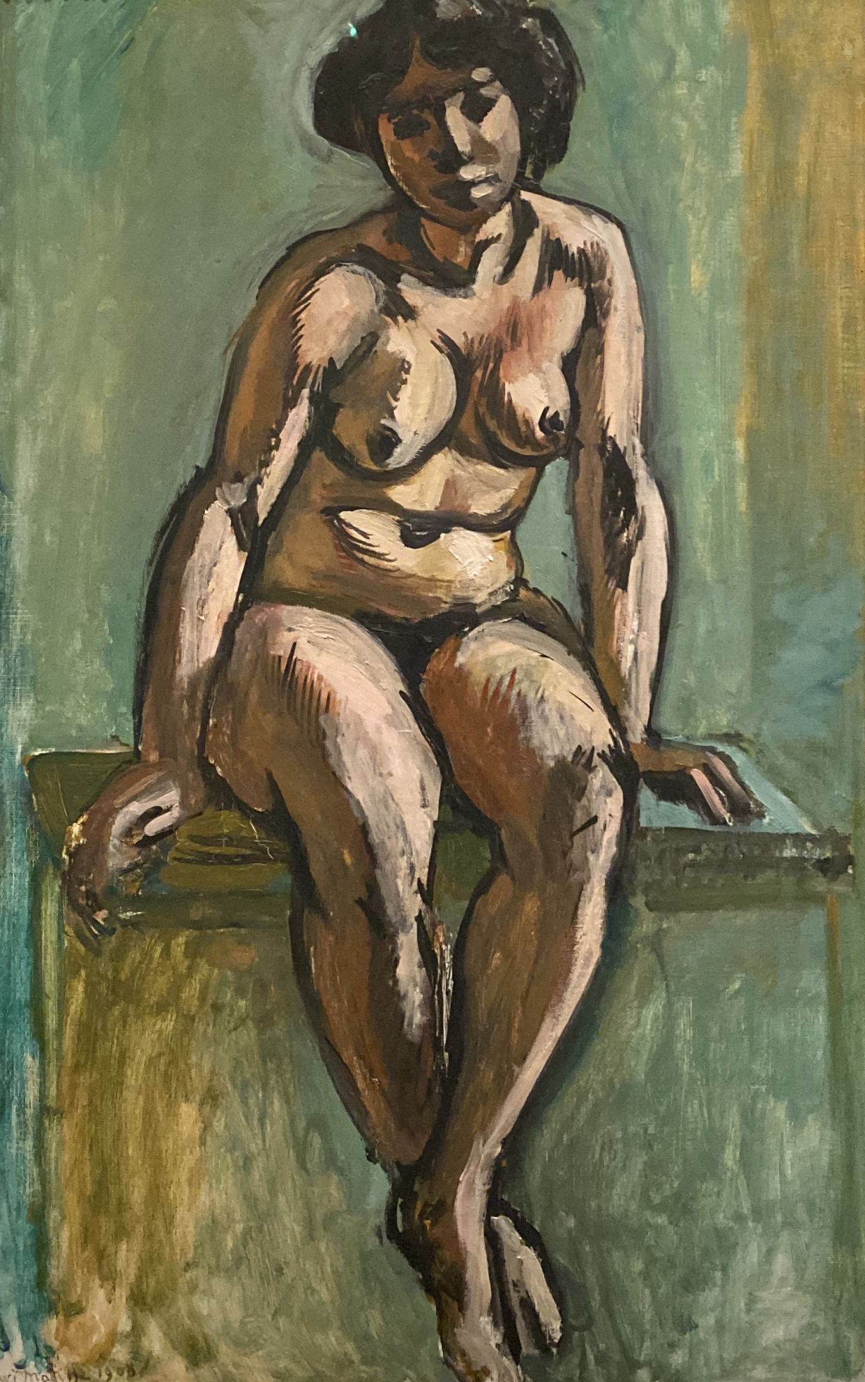 Henri Matisse. Seated Nude,1908. Hermitage SPb. Photo Dan