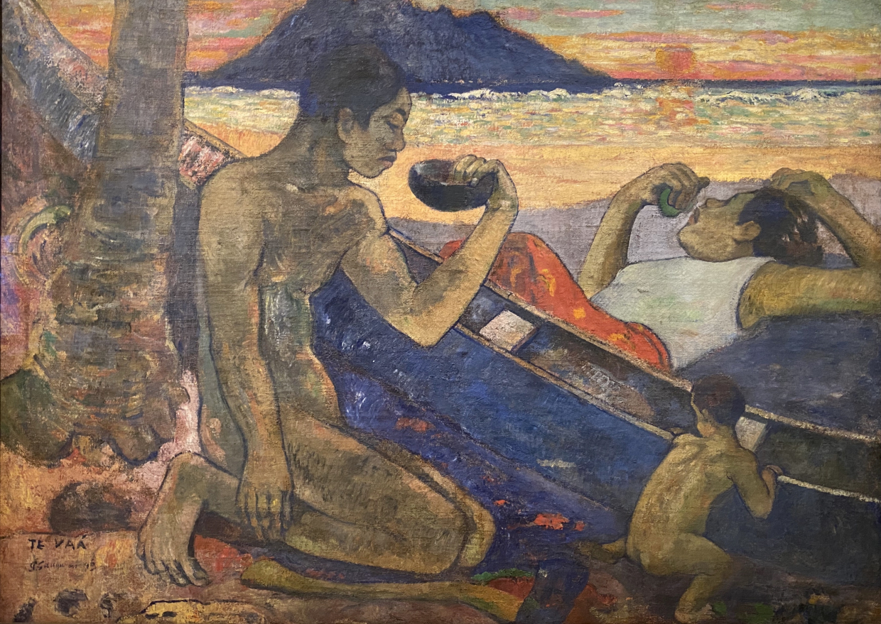 Paul Gauguin. Te Vaa(Canoe), 1896. Hermitage SPb. Photo Dan