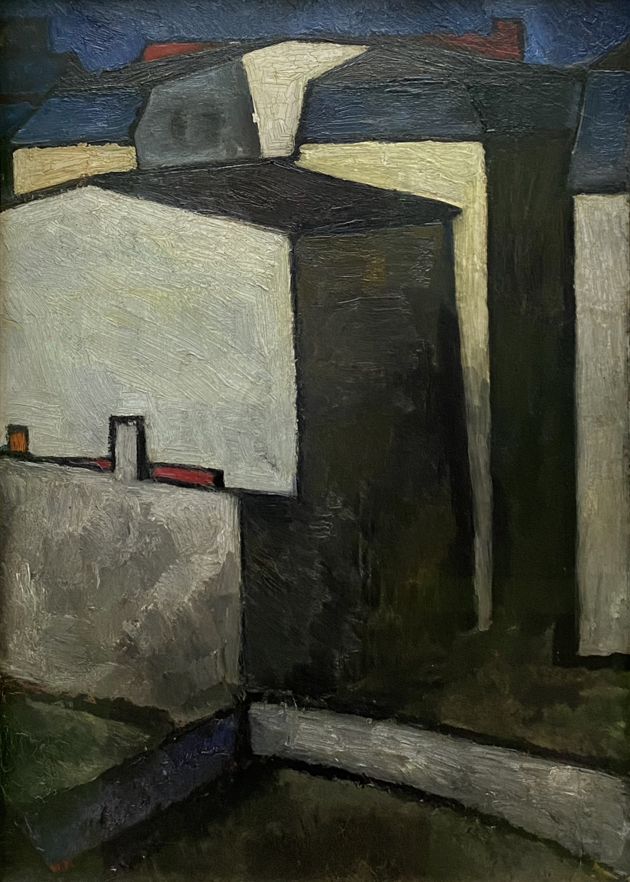Aleksander Kanoldt. Stone desert. 1910. Lenbachhaus, Munich